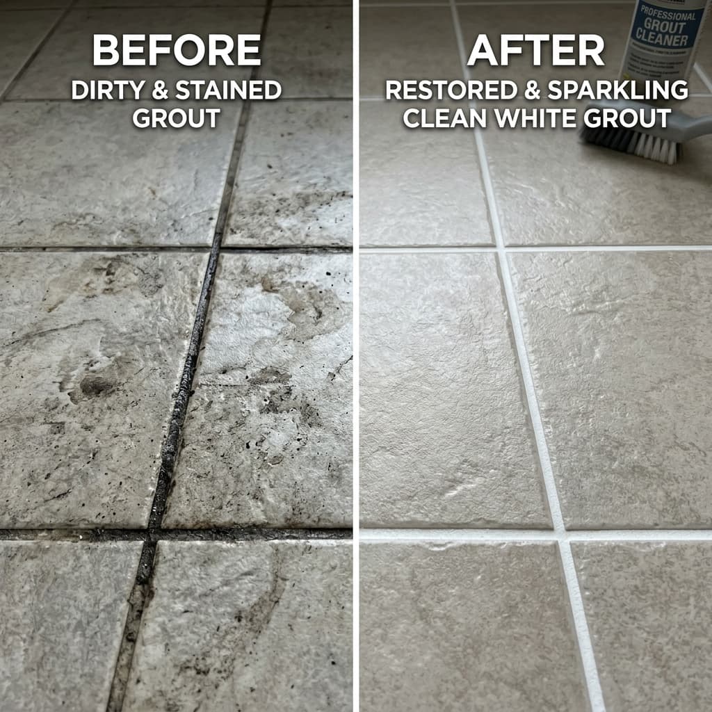 Effective Grout Cleaning Methods: DIY Maintenance vs. Professional Extraction