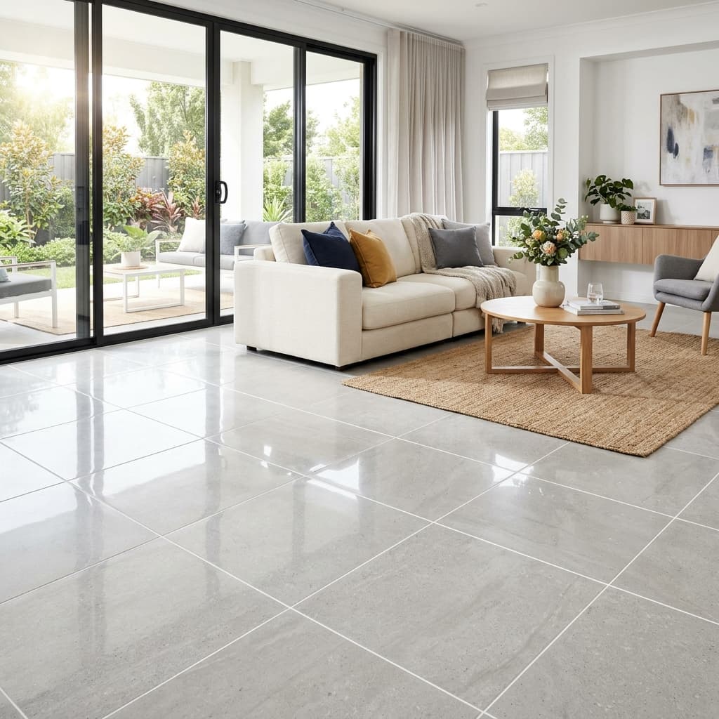 Beautifully restored tile floors in Henderson