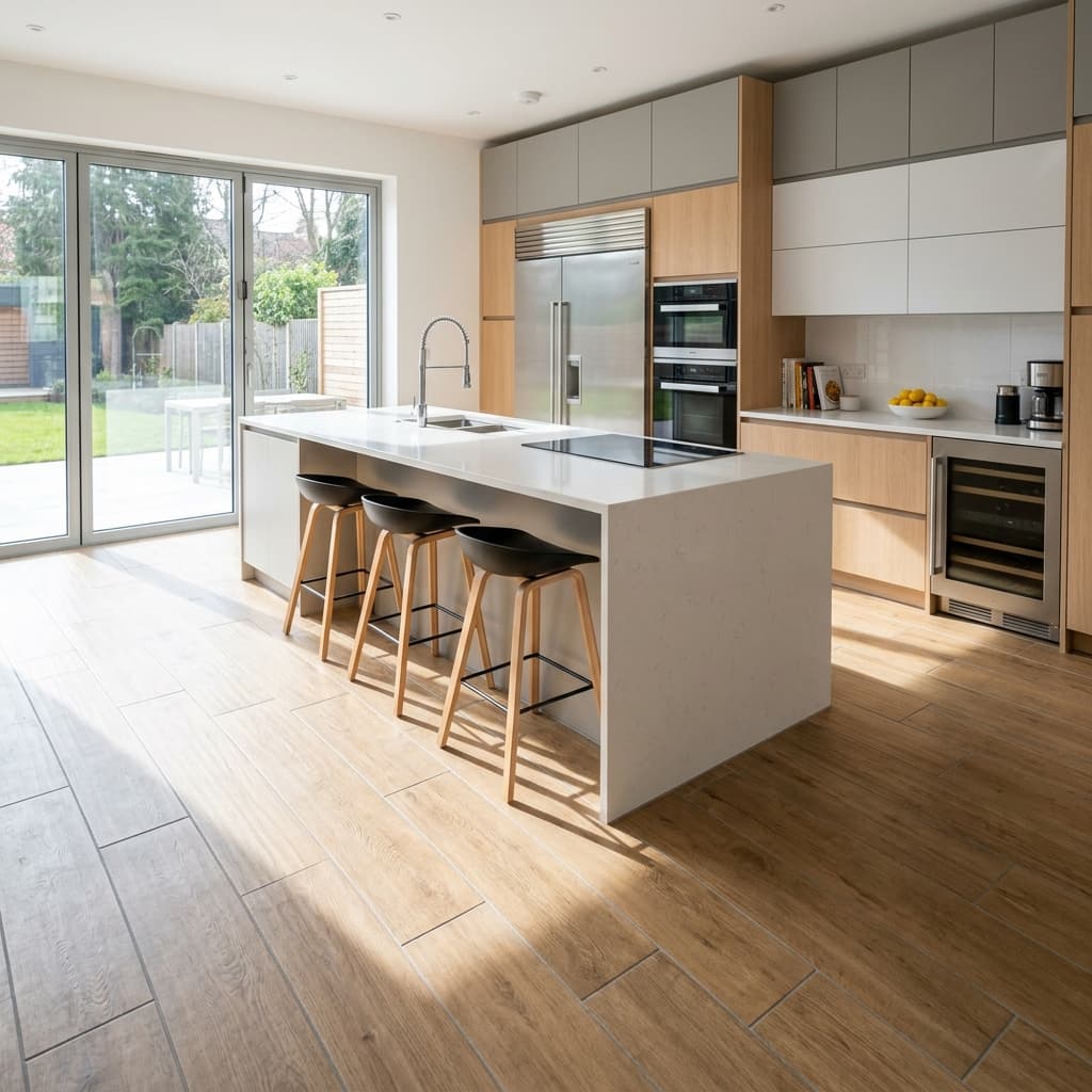 Bright, market-ready tile floors in North Las Vegas