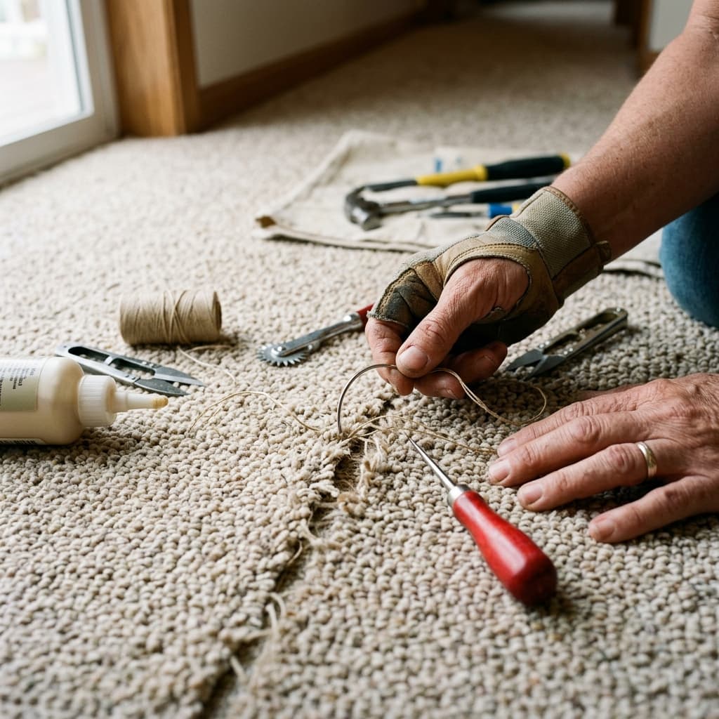 Carpet Repair & Stretching