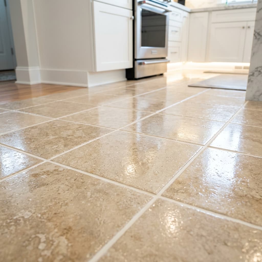 Immaculate Tile and Grout Restoration Background